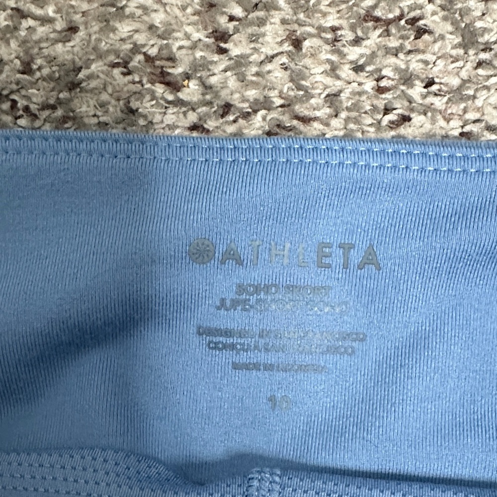 Athleta soho skort Sky Blue Athletic Skort size 10 new - Picture 6 of 9